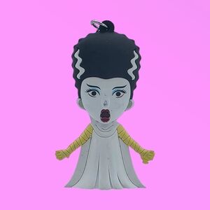 Universal Monsters Bride of Frankenstein Bag Clip Keychain